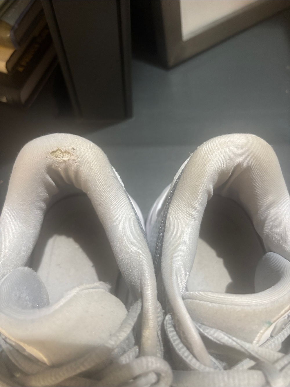 Nike React sabrina Light Gray basketball Sneakers with White Accents - Picture 4 of 9